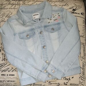 Sonoma Light Blue Embroidered Denim Jacket